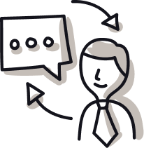 Sketch Depicting user research