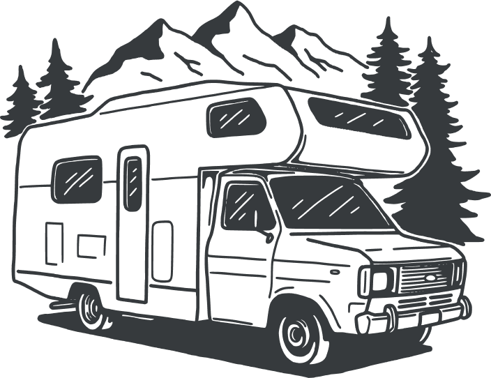 Camper van sketch
